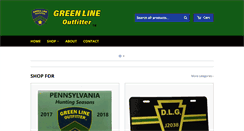 Desktop Screenshot of greenlineoutfitter.com